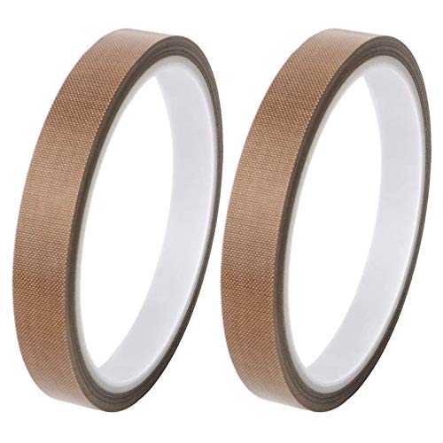 Duendhd 2 Klebeband/Klebeband für Vakuummaschinen, Hand- und Impulsversiegeler (1,27 cm x 9,4 m) von Duendhd