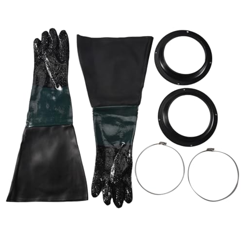 Sandstrahl Handschuhe Sandstrahler Teile 60Cm mit O Ringen für Sandstrahl Kabine Sandstrahl Handschuhe Sandstrahler Teile 60Cm mit O Ringen für Sandstrahl Kabine von Duendhd