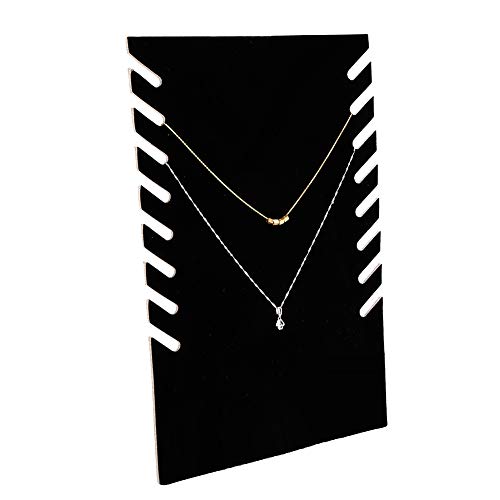 Schmuckständer - Anhänger Halskette Display Stand, Schmuck Kleiderbügel (schwarz) von Sonew