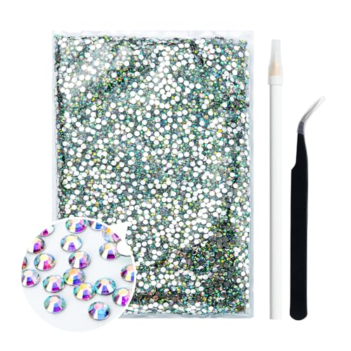 Duflash Strasssteine aus Kunstharz, flache Rückseite, 4 mm, Jelly-Harz, nicht Hotfix, größere Menge, Großhandel für Bastelarbeiten, DIY, Becher, Kleidung, Make-up, Nagelkunst, 28.000 Stück Duflash Strasssteine aus Kunstharz, flache Rückseite, 4 mm, Jelly-Harz, nicht Hotfix, größere Menge, Großhandel für Bastelarbeiten, DIY, Becher, Kleidung, Make-up, Nagelkunst, 28.000 Stück von Duflash