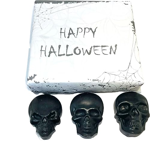 Duftmelt Halloween Totenkopf | 3er Set - Duftwachs | Duftkerzen von Duftmelt