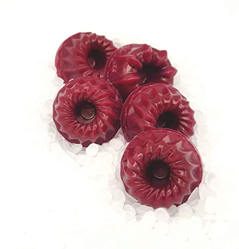 Duftmelt Strawberry - Süßer Erdbeerduft | 5er Set - Duftwachs | Duftkerzen von Duftmelt