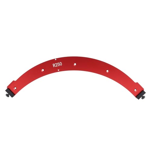 DUIMIMI Holzbearbeitung runde Eckvorlage für Router, Aluminiumlegierung Innere und äußere Eck -Jig -Vorlage für präzise Routing, R250, für Schrank & Möbel, Eckradius Trimmen DUIMIMI Holzbearbeitung runde Eckvorlage für Router, Aluminiumlegierung Innere und äußere Eck -Jig -Vorlage für präzise Routing, R250, für Schrank & Möbel, Eckradius Trimmen von Duimimi