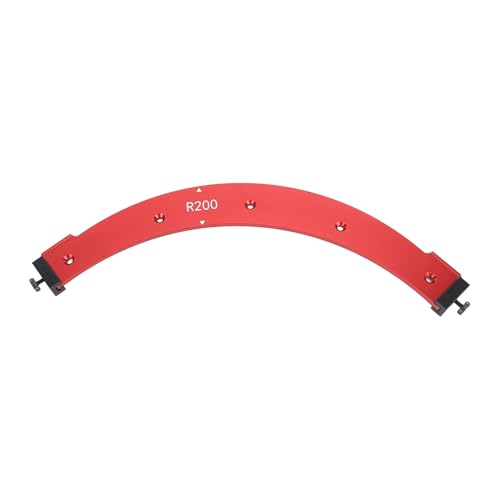 DUIMIMI Radius Jig -Router -Vorlage für Holzbearbeitung, Aluminiumlegierungs -Ecke Routing Guide R200, genaue, abgerundete Ecken, Lichtbogen -Schneidemuxiliär -Werkzeug DUIMIMI Radius Jig -Router -Vorlage für Holzbearbeitung, Aluminiumlegierungs -Ecke Routing Guide R200, genaue, abgerundete Ecken, Lichtbogen -Schneidemuxiliär -Werkzeug von Duimimi