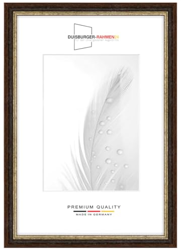 Massiv Holz Bilderrahmen Vintage Retro 45 x 64 cm in Alt-Schwarz Champagne | inkl. bruchsicherer Anti-Reflex Kunstglasscheibe | Rahmen für Poster | Puzzle | Foto collage DR087 Massiv Holz Bilderrahmen Vintage Retro 45 x 64 cm in Alt-Schwarz Champagne | inkl. bruchsicherer Anti-Reflex Kunstglasscheibe | Rahmen für Poster | Puzzle | Foto collage DR087 von Duisburger-Rahmen24