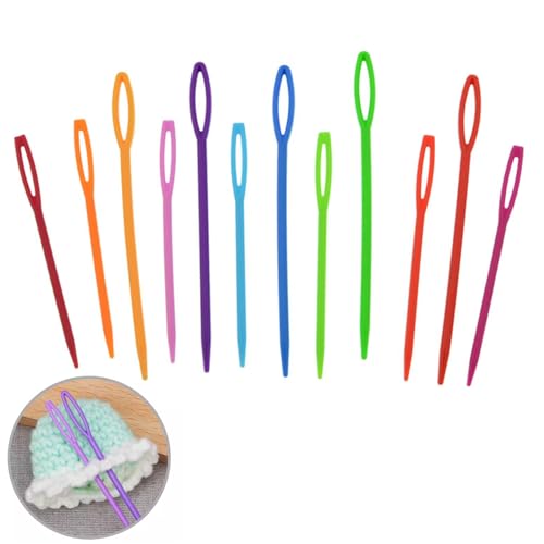 Große Nadel aus Kunststoff, Dujelixa 60 stück Kunststoff Nähnadeln, Plastik Nadeln für Kinder, Mischen Sie die Farben nach dem Zufallsprinzip 7cm und 9cm Sticknadeln Kinder, Jersey Nadeln Handnähen Große Nadel aus Kunststoff, Dujelixa 60 stück Kunststoff Nähnadeln, Plastik Nadeln für Kinder, Mischen Sie die Farben nach dem Zufallsprinzip 7cm und 9cm Sticknadeln Kinder, Jersey Nadeln Handnähen von Dujelixa