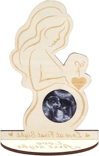 Dumhuts Schwangerschafts Ultraschall Bilderrahmen - Holzrahmen für werdende Mütter - Einzigartiges Design für unvergessliche Erinnerungen - Geschenk für Babyparty Dumhuts Schwangerschafts Ultraschall Bilderrahmen - Holzrahmen für werdende Mütter - Einzigartiges Design für unvergessliche Erinnerungen - Geschenk für Babyparty von Dumhuts