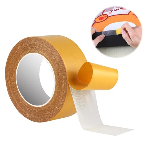 Teppichklebeband Extra Stark Doppelseitiges Klebeband, 3cm x 20m, Transparent, Spurlos, Einfach zu Schneiden und zu Entfernen, für Teppich, Fotos und Heimdekoration Teppichklebeband Extra Stark Doppelseitiges Klebeband, 3cm x 20m, Transparent, Spurlos, Einfach zu Schneiden und zu Entfernen, für Teppich, Fotos und Heimdekoration von Dumhuts