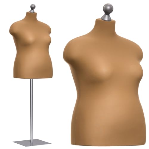DummyDoll Schneiderpuppe weiblich Größe 48/50, Überzug Haut/Gold, Fuß Metallplatte + Knauf Silbergrau DummyDoll Schneiderpuppe weiblich Größe 48/50, Überzug Haut/Gold, Fuß Metallplatte + Knauf Silbergrau von DummyDoll