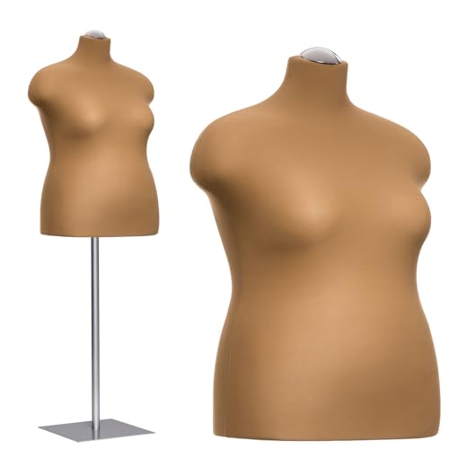 DummyDoll Schneiderpuppe weiblich Größe 48/50, Überzug Haut/Gold, Fuß Metallplatte Silbergrau + Kappe DummyDoll Schneiderpuppe weiblich Größe 48/50, Überzug Haut/Gold, Fuß Metallplatte Silbergrau + Kappe von DummyDoll