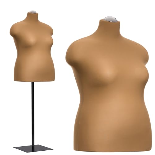 DummyDoll Schneiderpuppe weiblich Größe 50/52, Überzug Haut/Gold, Fuß Metallplatte schwarz + Kappe DummyDoll Schneiderpuppe weiblich Größe 50/52, Überzug Haut/Gold, Fuß Metallplatte schwarz + Kappe von DummyDoll