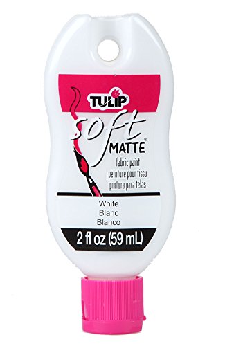 Duncan Tulip Soft Stofffarbe, 56,7 ml, Mattweiß, Einheitsgröße von Tulip