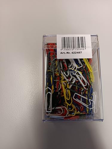 Dundee Büroklammern, 2,6 cm, 500 Stück, Mehrfarbig Dundee Büroklammern, 2,6 cm, 500 Stück, Mehrfarbig von Dundee