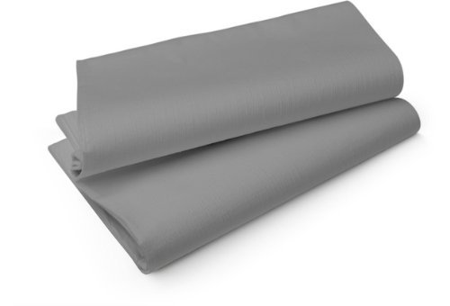 Duni 167356 Tabelle beinhaltet, Evolin, 127 cm x 220 cm, granit grau (25 Stück) von Duni