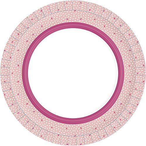 Duni 191825 - Pappteller Rice Pink, Durchmesser 22 cm, 10 Stück, beschichtet, Einwegteller, Papierteller, Partygeschirr, Geburtstag, Gartenparty, Servierteller Duni 191825 - Pappteller Rice Pink, Durchmesser 22 cm, 10 Stück, beschichtet, Einwegteller, Papierteller, Partygeschirr, Geburtstag, Gartenparty, Servierteller von Duni
