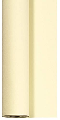 Duni Dunicel® Tischdecke Cream, 1,18m x 25m, 185473 Tischdeckenrolle von Duni