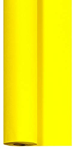 Duni Dunicel® Tischdecke gelb, 1,18m x 40m, 185489 Tischdeckenrollen von Duni