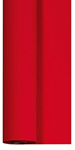 Duni Dunicel® Tischdecke rot, 1,18m x 25m, 185469 Tischdeckenrolle von Duni