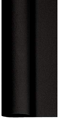Duni Dunicel Tischdeckenrolle Schwarz 1,18 m x 10 m von Duni