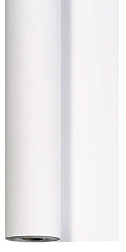 Duni Dunicel® Tischdecke weiß, 1,18m x 10m, 185522 Tischdeckenrolle von Duni