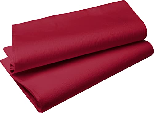 Duni Evolin Mitteldecken Bordeaux 84x84 cm 14 Stück, Duni Mitteldecken Bordeaux von Duni