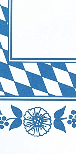 Duni Mitteldecken aus Dunicel Motiv Bayernraute, 84 x 84 cm von Duni