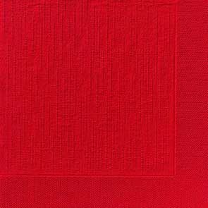 Duni Servietten Klassik, 400 x 400 mm, 4lagig, rot 154674 von Duni