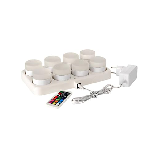 Duni Set mit LED-Kerzen, Mini, mit 8 Stück, Euroshoppingonline von Duni