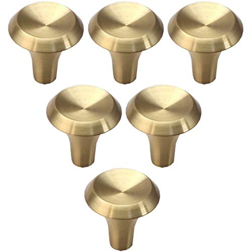 6er-Pack, Möbelbeschläge aus reinem Kupfer, Schubladengriffe für Kommoden, Schubladenknöpfe für Küchenschränke, Schrankgriffe aus reinem Kupfer, Hardware-Zubehör 6er-Pack, Möbelbeschläge aus reinem Kupfer, Schubladengriffe für Kommoden, Schubladenknöpfe für Küchenschränke, Schrankgriffe aus reinem Kupfer, Hardware-Zubehör von Dunxiles