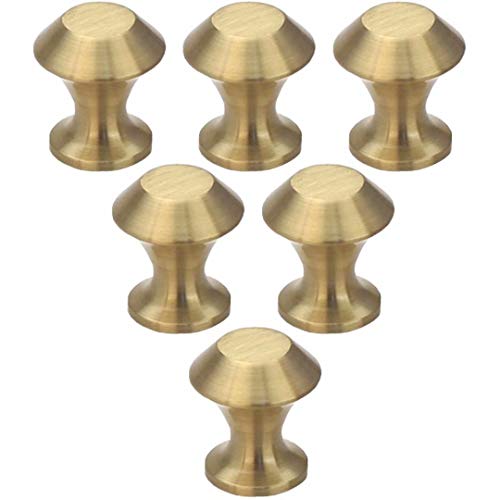 6er-Pack, Möbelbeschläge aus reinem Kupfer, Schubladengriffe für Kommoden, Schubladenknöpfe für Küchenschränke, Schrankgriffe aus reinem Kupfer, Hardware-Zubehör 6er-Pack, Möbelbeschläge aus reinem Kupfer, Schubladengriffe für Kommoden, Schubladenknöpfe für Küchenschränke, Schrankgriffe aus reinem Kupfer, Hardware-Zubehör von Dunxiles