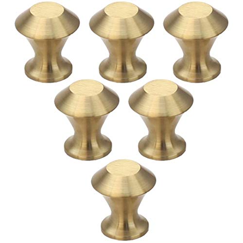 6er-Pack, Möbelbeschläge aus reinem Kupfer, Schubladengriffe für Kommoden, Schubladenknöpfe für Küchenschränke, Schrankgriffe aus reinem Kupfer, Hardware-Zubehör 6er-Pack, Möbelbeschläge aus reinem Kupfer, Schubladengriffe für Kommoden, Schubladenknöpfe für Küchenschränke, Schrankgriffe aus reinem Kupfer, Hardware-Zubehör von Dunxiles