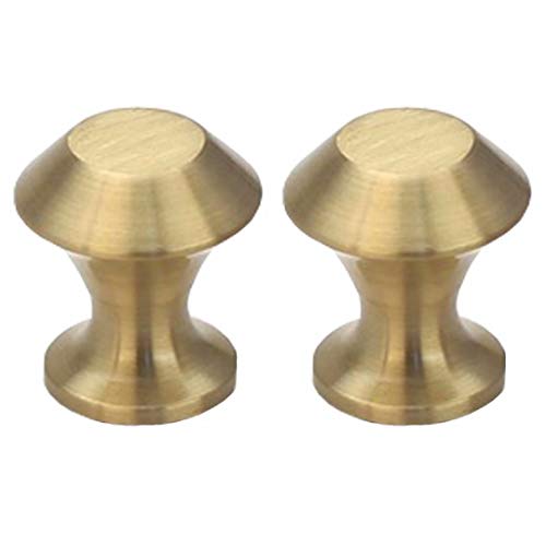 Dunxiles 2 Stück Schrankknöpfe, Zuggriff für Küche, massiver Schrank, Möbelgriff, reines Kupfer, Knöpfe für Kleiderschrank, Bar, Schublade, Hardware-Zubehör Dunxiles 2 Stück Schrankknöpfe, Zuggriff für Küche, massiver Schrank, Möbelgriff, reines Kupfer, Knöpfe für Kleiderschrank, Bar, Schublade, Hardware-Zubehör von Dunxiles