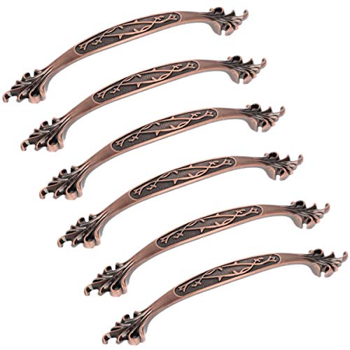 Dunxiles Möbelgriffe, Schrankknöpfe und -Griffe, Kleiderschranktürgriffe, Kommodenschubladengriffe, Küchenschrankgriffe, Lochabstand 96 mm/128 mm, 6 Stück, Hardware-Zubehör Dunxiles Möbelgriffe, Schrankknöpfe und -Griffe, Kleiderschranktürgriffe, Kommodenschubladengriffe, Küchenschrankgriffe, Lochabstand 96 mm/128 mm, 6 Stück, Hardware-Zubehör von Dunxiles