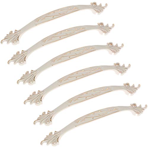 Dunxiles Möbelgriffe, Schrankknöpfe und -Griffe, Kleiderschranktürgriffe, Kommodenschubladengriffe, Küchenschrankgriffe, Lochabstand 96 mm/128 mm, 6 Stück, Hardware-Zubehör Dunxiles Möbelgriffe, Schrankknöpfe und -Griffe, Kleiderschranktürgriffe, Kommodenschubladengriffe, Küchenschrankgriffe, Lochabstand 96 mm/128 mm, 6 Stück, Hardware-Zubehör von Dunxiles