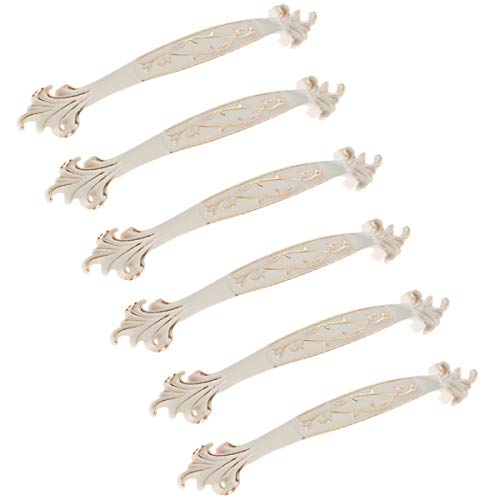 Dunxiles Möbelgriffe, Schrankknöpfe und -Griffe, Kleiderschranktürgriffe, Kommodenschubladengriffe, Küchenschrankgriffe, Lochabstand 96 mm/128 mm, 6 Stück, Hardware-Zubehör Dunxiles Möbelgriffe, Schrankknöpfe und -Griffe, Kleiderschranktürgriffe, Kommodenschubladengriffe, Küchenschrankgriffe, Lochabstand 96 mm/128 mm, 6 Stück, Hardware-Zubehör von Dunxiles