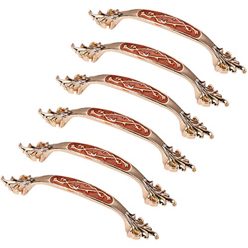 Dunxiles Möbelgriffe, Schrankknöpfe und -Griffe, Kleiderschranktürgriffe, Kommodenschubladengriffe, Küchenschrankgriffe, Lochabstand 96 mm/128 mm, 6 Stück, Hardware-Zubehör Dunxiles Möbelgriffe, Schrankknöpfe und -Griffe, Kleiderschranktürgriffe, Kommodenschubladengriffe, Küchenschrankgriffe, Lochabstand 96 mm/128 mm, 6 Stück, Hardware-Zubehör von Dunxiles