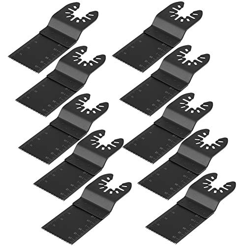 Sägeblätter Kit 34mm Kohlenstoffstahl Multifunktions-Oszillationssägeblatt 10St Sägeblätter Kit 34mm Kohlenstoffstahl Multifunktions-Oszillationssägeblatt 10St von Duokon