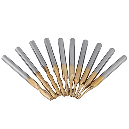 Titan beschichtet Kugel Nase Milliling Cutter Bits Hartmetall CNC Dreh Bits 10pcs 1,5-6,5mm Schnellarbeitsstahl Bohrer Elektroschrauber Spezielle Spiralbohrer Titan beschichtet Kugel Nase Milliling Cutter Bits Hartmetall CNC Dreh Bits 10pcs 1,5-6,5mm Schnellarbeitsstahl Bohrer Elektroschrauber Spezielle Spiralbohrer von Duokon