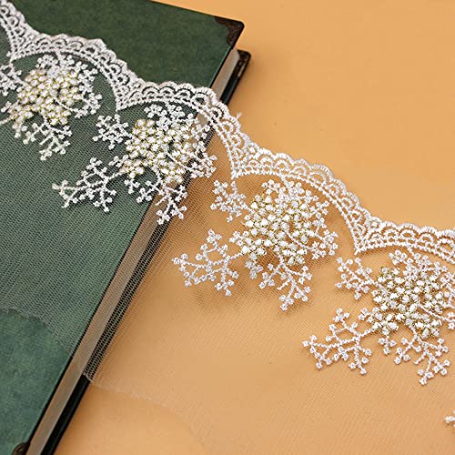 1 Yard Vintage Blumen Stickerei Spitze Tüllstoff,11cm Spitzenband Spitzenborte Dekoband Spitzenbordüre Spitze Geschenkband Zierband für Hochzeit DIY Basteln Nähen Geschenkverpackung,Gold 1 Yard Vintage Blumen Stickerei Spitze Tüllstoff,11cm Spitzenband Spitzenborte Dekoband Spitzenbordüre Spitze Geschenkband Zierband für Hochzeit DIY Basteln Nähen Geschenkverpackung,Gold von Duories