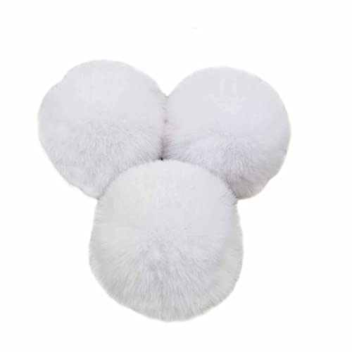 10 STK 8cm Pompons Kunstfell Kaninchenfell Fellbommel,Kunstpelz Pom Pom Ball Plüschbälle Bommeln für DIY Handwerk Mützen Anhänger Dekoration Damen Mädchen Taschenanhänger Schlüsselanhänger,Weiß 10 STK 8cm Pompons Kunstfell Kaninchenfell Fellbommel,Kunstpelz Pom Pom Ball Plüschbälle Bommeln für DIY Handwerk Mützen Anhänger Dekoration Damen Mädchen Taschenanhänger Schlüsselanhänger,Weiß von Duories