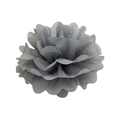 10 Stück Seidenpapier Pompons 25cm Hochzeitsdeko Basteln Pompoms Dekorpapier Blumenpuscheln Papier Pompons Papierblumen für Geburtstag Hochzeit Party Wohnzimmer Raumdeko,Grau 10 Stück Seidenpapier Pompons 25cm Hochzeitsdeko Basteln Pompoms Dekorpapier Blumenpuscheln Papier Pompons Papierblumen für Geburtstag Hochzeit Party Wohnzimmer Raumdeko,Grau von Duories