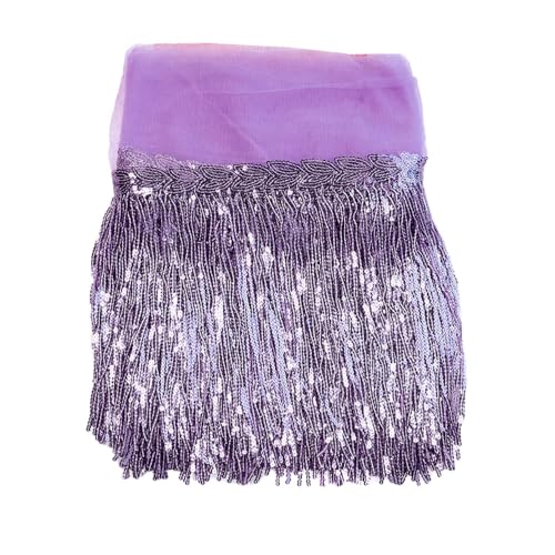 10 Yards 20cm Bling Pailletten Fringe Trim Fransen Quaste Fransenborte Fransenband Fransenbordüre Dekoband Tanzfransen Fransen-Borten Bänder zum Nähen,DIY Basteln,Kleidung Dessous Vorhänge,Helles Lila 10 Yards 20cm Bling Pailletten Fringe Trim Fransen Quaste Fransenborte Fransenband Fransenbordüre Dekoband Tanzfransen Fransen-Borten Bänder zum Nähen,DIY Basteln,Kleidung Dessous Vorhänge,Helles Lila von Duories