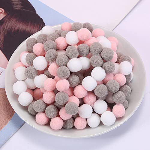 100 Stück Bunte Mini Pompons,30mm Pompom Bälle Kleine Bommeln,Flauschigen Plüschbälle Filzkugeln Deko für Geburtstag & Hochzeit Party Dekorieren Lustige DIY Nähen Basteln Handwerk,Rosa Grau Weiß 100 Stück Bunte Mini Pompons,30mm Pompom Bälle Kleine Bommeln,Flauschigen Plüschbälle Filzkugeln Deko für Geburtstag & Hochzeit Party Dekorieren Lustige DIY Nähen Basteln Handwerk,Rosa Grau Weiß von Duories