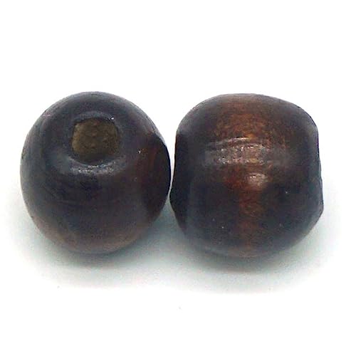 1000 Stück Natürliche Braun Runde Holzperlen zum Auffädeln,Holz Bastelperlen für DIY Handgefertigte Makramee Dekor Zubehör Schmuckherstellung Armband Halskette Handwerk,7x8mm (Lochdurchmesser 2-3mm) 1000 Stück Natürliche Braun Runde Holzperlen zum Auffädeln,Holz Bastelperlen für DIY Handgefertigte Makramee Dekor Zubehör Schmuckherstellung Armband Halskette Handwerk,7x8mm (Lochdurchmesser 2-3mm) von Duories