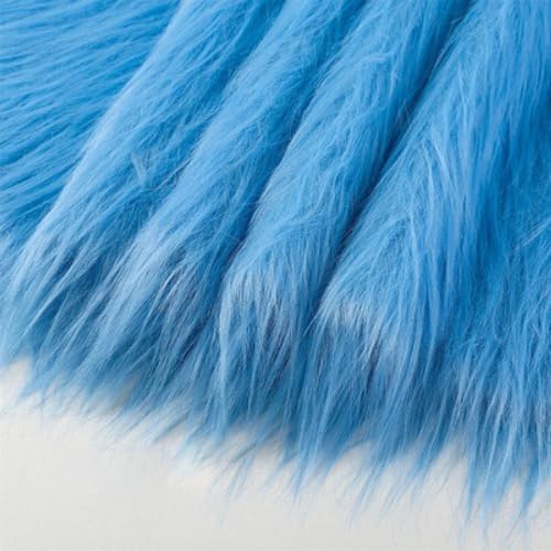 10cmx180cm Flauschige Kunstpelzband Kunstfell Band Fellstoff, Furry Faux Pelz Stoff Dekoband Zierband Plüsch Trim Plüschstoff Plüschband Borten Bänder zum Nähen Kleidung Weihnachtsdeko,Blau 10cmx180cm Flauschige Kunstpelzband Kunstfell Band Fellstoff, Furry Faux Pelz Stoff Dekoband Zierband Plüsch Trim Plüschstoff Plüschband Borten Bänder zum Nähen Kleidung Weihnachtsdeko,Blau von Duories