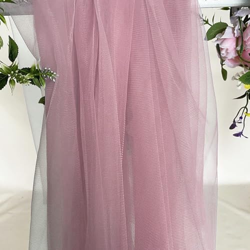 10m x 160cm Soft Tüllstoff,Tüll Stoffe zum Nähen,Netzstoff Dekostoff Drapierstoff für Arbor Hochzeit Vorhang Hochzeitsbogen Freihanddeko Querbehang Gardine Torbogen Zeremonie Party Dekor,Altrosa 10m x 160cm Soft Tüllstoff,Tüll Stoffe zum Nähen,Netzstoff Dekostoff Drapierstoff für Arbor Hochzeit Vorhang Hochzeitsbogen Freihanddeko Querbehang Gardine Torbogen Zeremonie Party Dekor,Altrosa von Duories