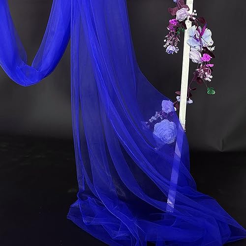 10m x160cm Soft Tüllstoff,Tüll Stoffe zum Nähen,Netzstoff Dekostoff Drapierstoff für Arbor Hochzeit Vorhang Hochzeitsbogen Freihanddeko Torbogen Zeremonie Party Deko Kleid Tüllrock Schleier,Königsblau 10m x160cm Soft Tüllstoff,Tüll Stoffe zum Nähen,Netzstoff Dekostoff Drapierstoff für Arbor Hochzeit Vorhang Hochzeitsbogen Freihanddeko Torbogen Zeremonie Party Deko Kleid Tüllrock Schleier,Königsblau von Duories
