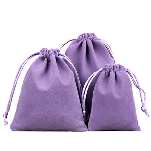 12 Stk Samtbeutel Schmuckbeutel,Kleine Stoff Beutel mit Kordelzug,Samt Säckchen Geschenkbeutel Stoffsäckchen zum Befüllen für Schmuck Hochzeit Weihnachten Geburtstag Party Geschenk,17x23cm Helles Lila 12 Stk Samtbeutel Schmuckbeutel,Kleine Stoff Beutel mit Kordelzug,Samt Säckchen Geschenkbeutel Stoffsäckchen zum Befüllen für Schmuck Hochzeit Weihnachten Geburtstag Party Geschenk,17x23cm Helles Lila von Duories