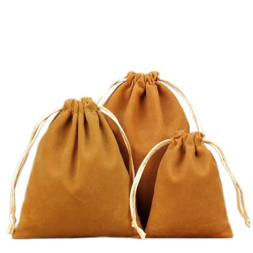 12 Stück Samtbeutel Schmuckbeutel, Kleine Stoff Beutel mit Kordelzug, Samt Säckchen Geschenkbeutel Stoffsäckchen zum Befüllen für Schmuck Hochzeit Weihnachten Geburtstag Party Geschenk,10x12cm Khaki 12 Stück Samtbeutel Schmuckbeutel, Kleine Stoff Beutel mit Kordelzug, Samt Säckchen Geschenkbeutel Stoffsäckchen zum Befüllen für Schmuck Hochzeit Weihnachten Geburtstag Party Geschenk,10x12cm Khaki von Duories