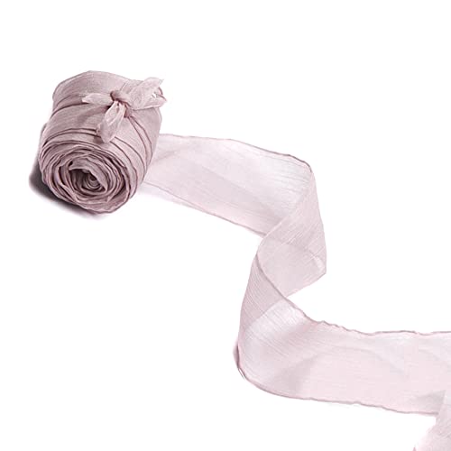 1X 5 Yard Plissierter Chiffonband 40mm,Chiffon Hochzeit Bänder Geschenkband Schleifenband Stoffband Dekoband zum Nähen für Hochzeit Einladung Party Taufe Geburtstag Blumensträuße Zimmerdeko,Rosa 1X 5 Yard Plissierter Chiffonband 40mm,Chiffon Hochzeit Bänder Geschenkband Schleifenband Stoffband Dekoband zum Nähen für Hochzeit Einladung Party Taufe Geburtstag Blumensträuße Zimmerdeko,Rosa von Duories